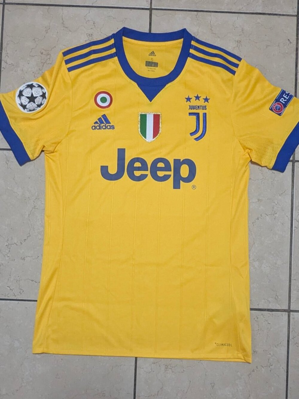 Adidas Juventus Away 2016/2017 Jersey Men's Size Small